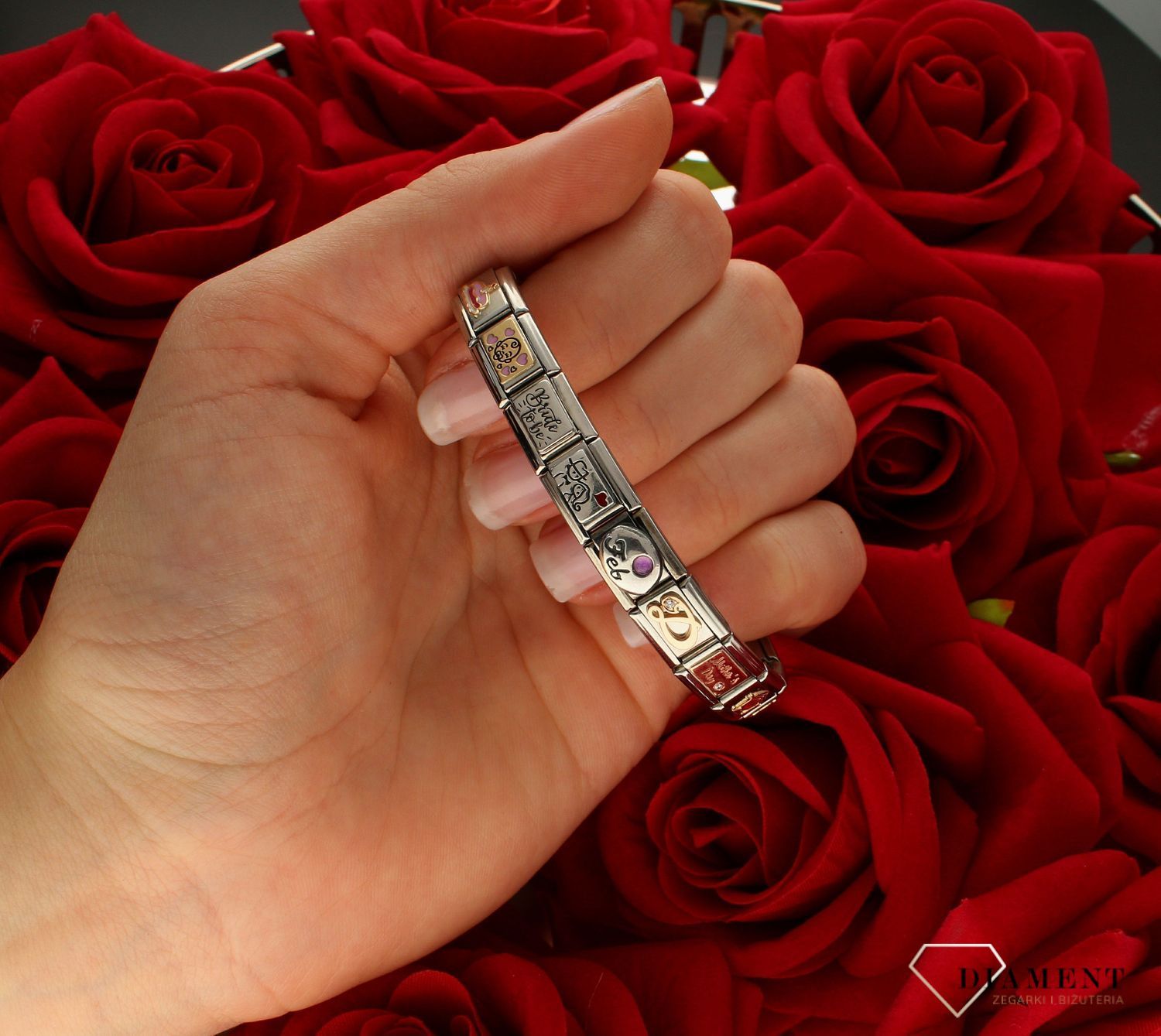 Nomination - Link 925 zawieszka srebro 'Bride to be' 330111 07.jpg